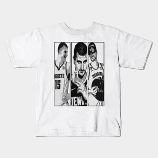 Nikola Jokic Basketball Kids T-Shirt